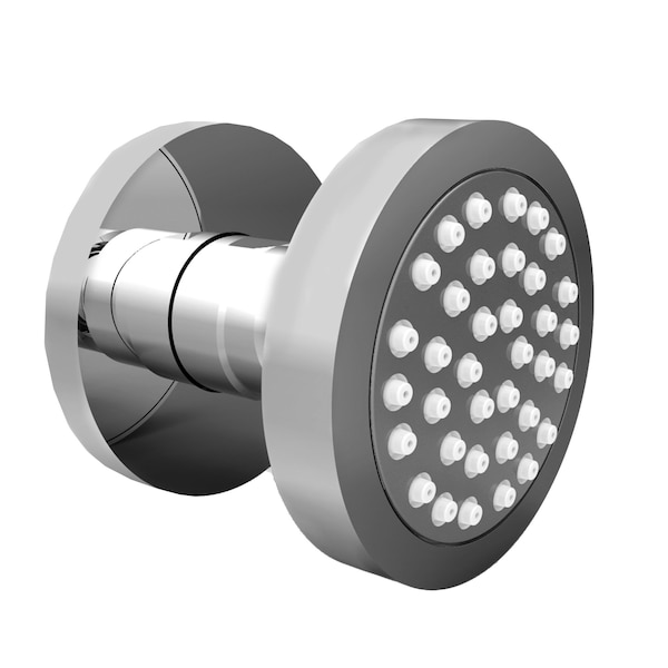 Newport Brass Body Spray in Flat Black 2174-56 - main